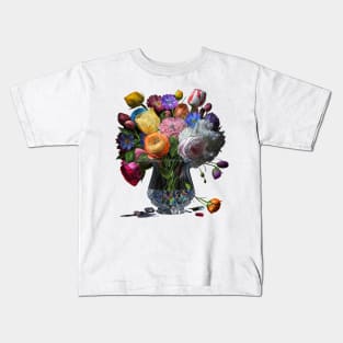 Mothers Day Flower Arrangements Kids T-Shirt